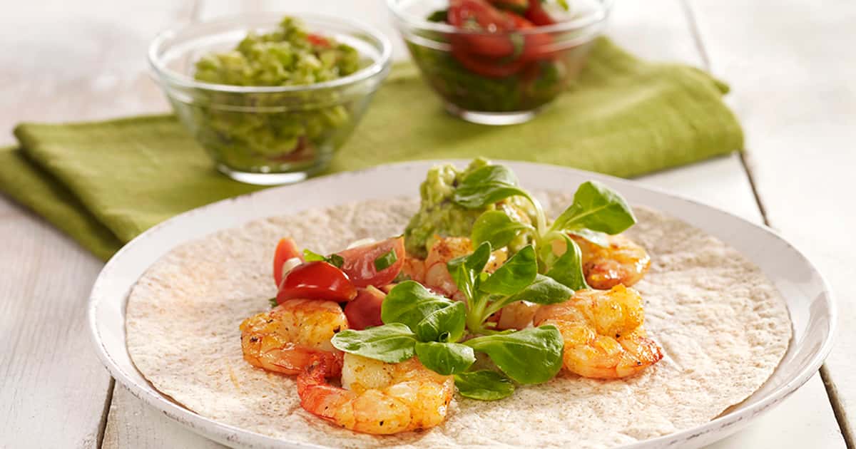 Scampi Rett Oppskrift på tortilla med scampi – sunn og smakfull rett - Sunne ...