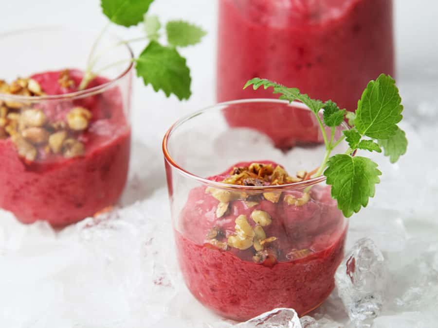 Helgens sunne dessertips #5 – DUGG bringebærsmoothie