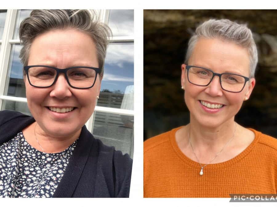– Nesten uvirkelig å se meg selv i speilet