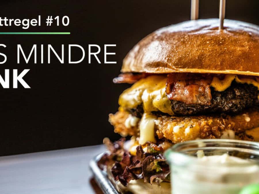 Matvettregel #10 – Spis mindre junk!