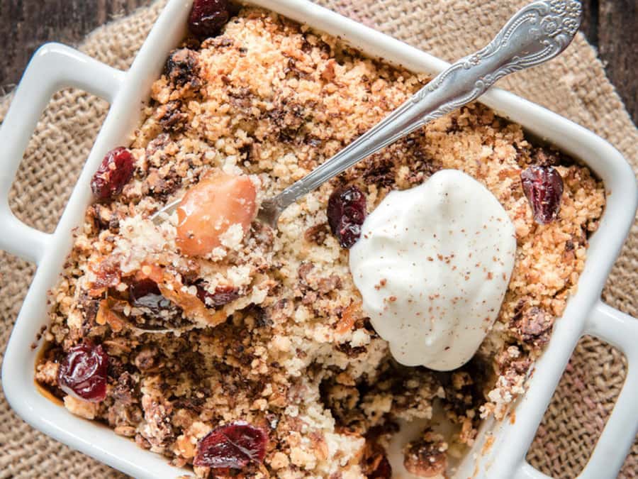 Himmelske desserter med eple