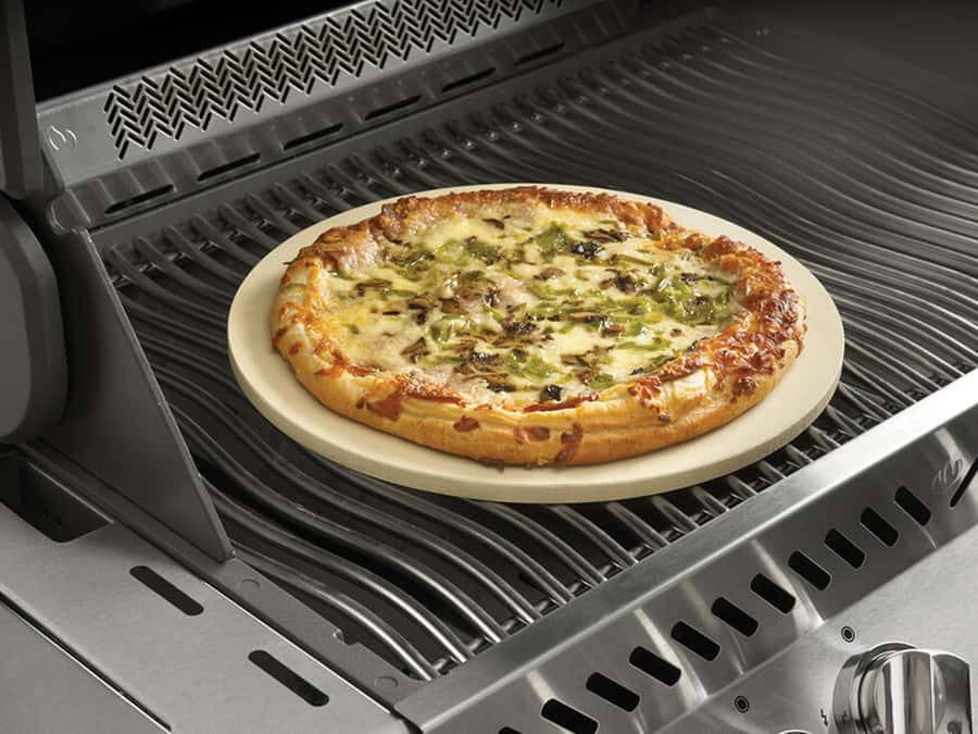 Pizza på grillen
