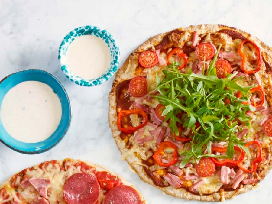 Hjemmelaget og sunn Roede-pizza