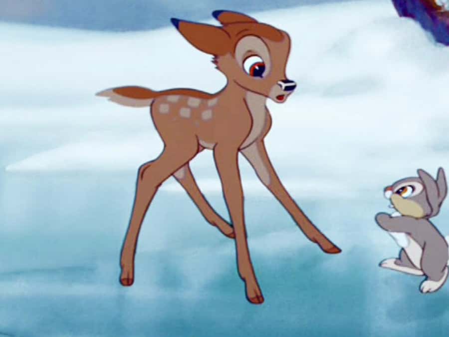Bambi på isen