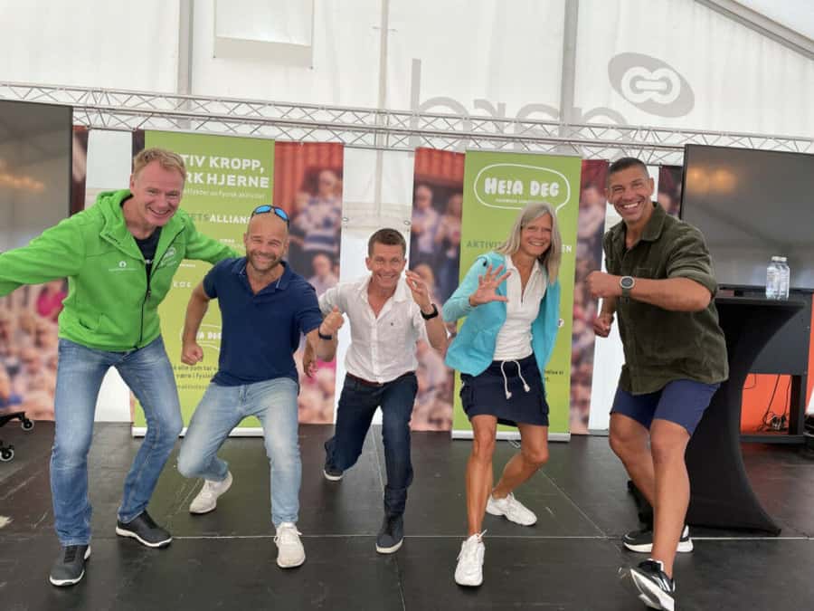 Verdens første gående konferanse