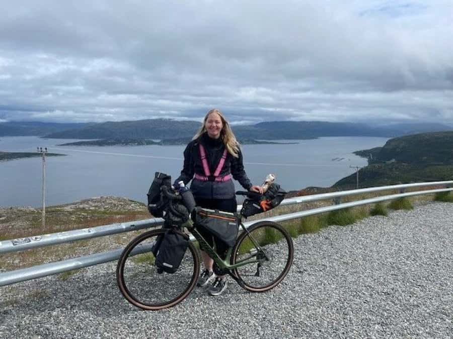 Fra 124,5 kilo til å sykle Norge på langs