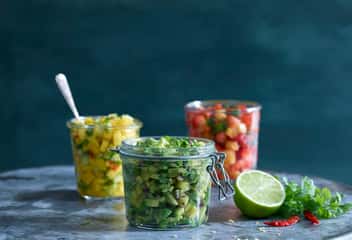 Piff opp grillmaten med salsa