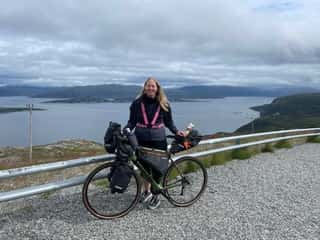 Fra 124,5 kilo til å sykle Norge på langs
