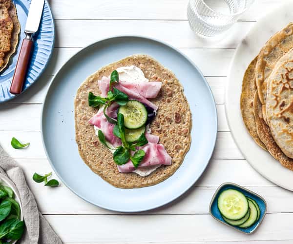 Pannekaker med linser