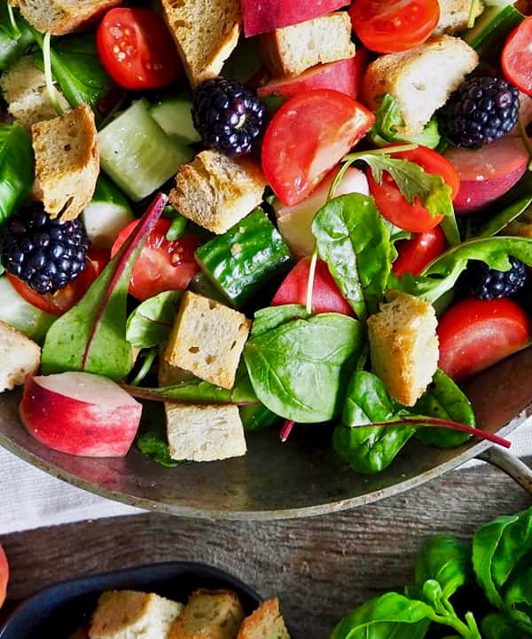 "Panzanella" italiensk brødsalat