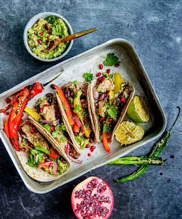 Meksikansk fajitas med kylling