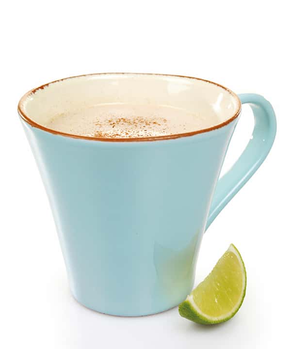 Chai te med lime