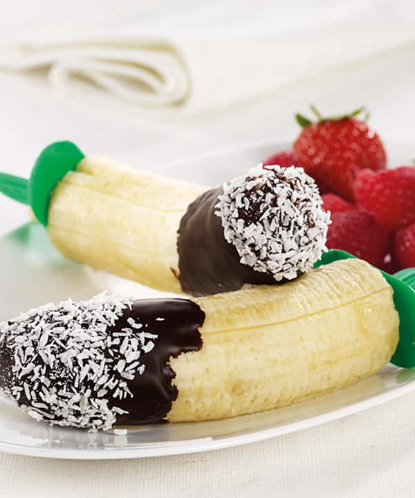 Frossen banan-is