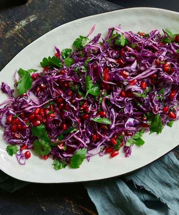 Rødkålsalat med granateple
