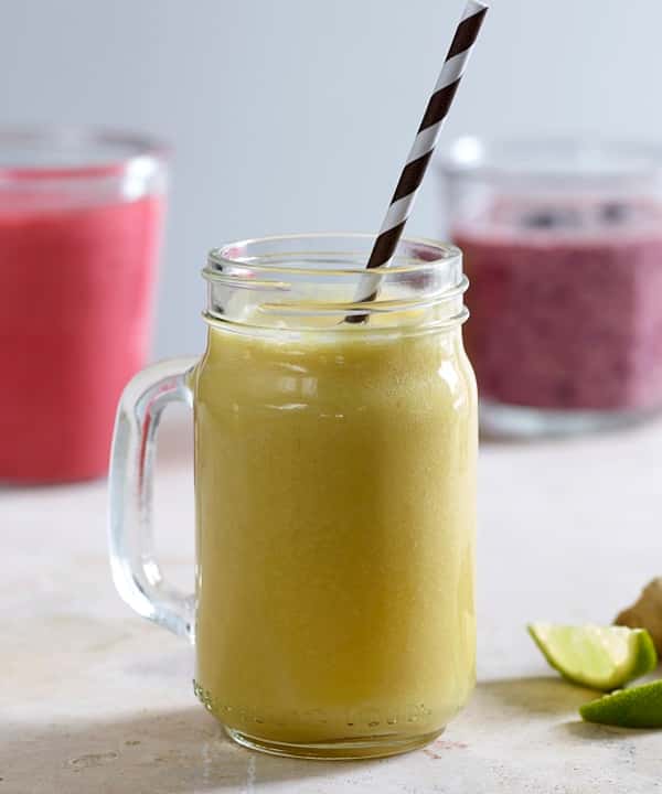 Appelsinsmoothie med frisk ingefær