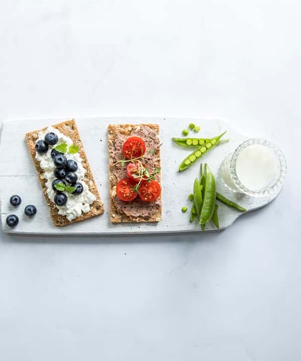 Kickstart Frokost - Knekkebrød med pålegg