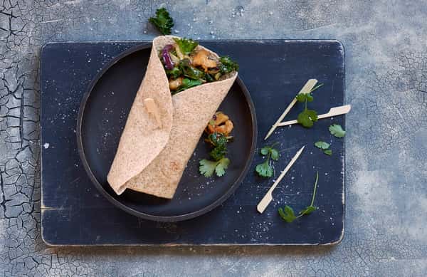 Wok Chop suey i fullkornwraps