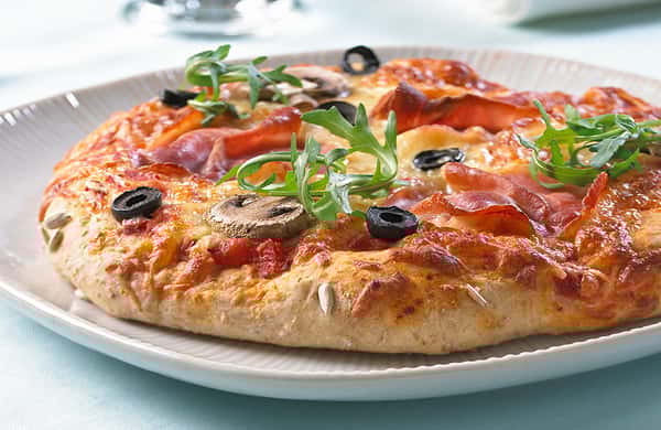Spekepizza