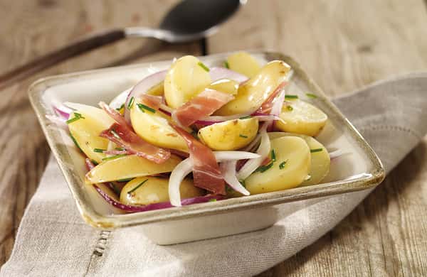 Potetsalat med spekeskinke