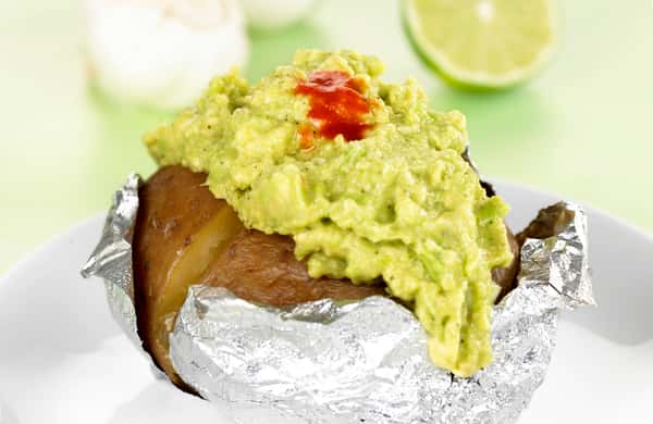 En het potet med guacamole