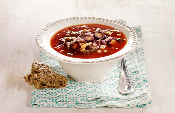 Biffsuppe med linser