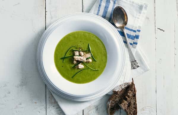Squashsuppe med kylling