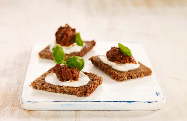 Rugsnacks med tapenade