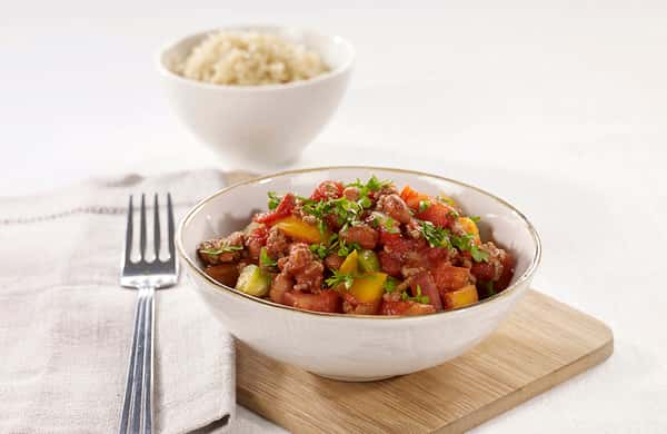 Kalkun con carne