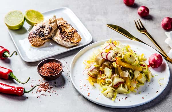 Ytrefilet av svin med lun potetsalat